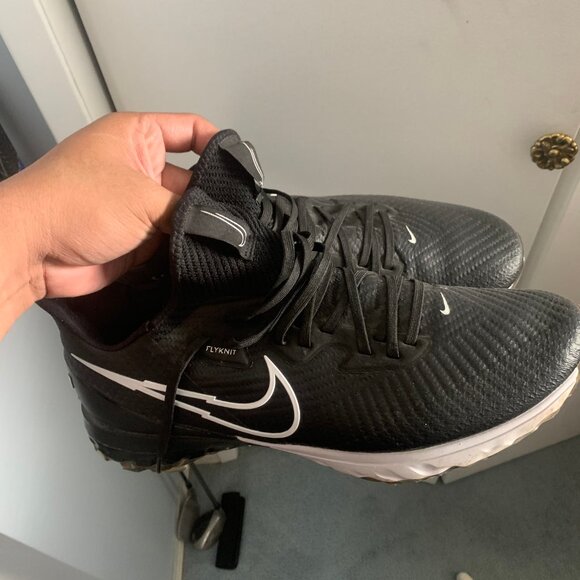 Nike Air Zoom Infinity Tour - Mens Sz 11.5 - Black Golf Shoes Sneakers - Picture 2 of 5